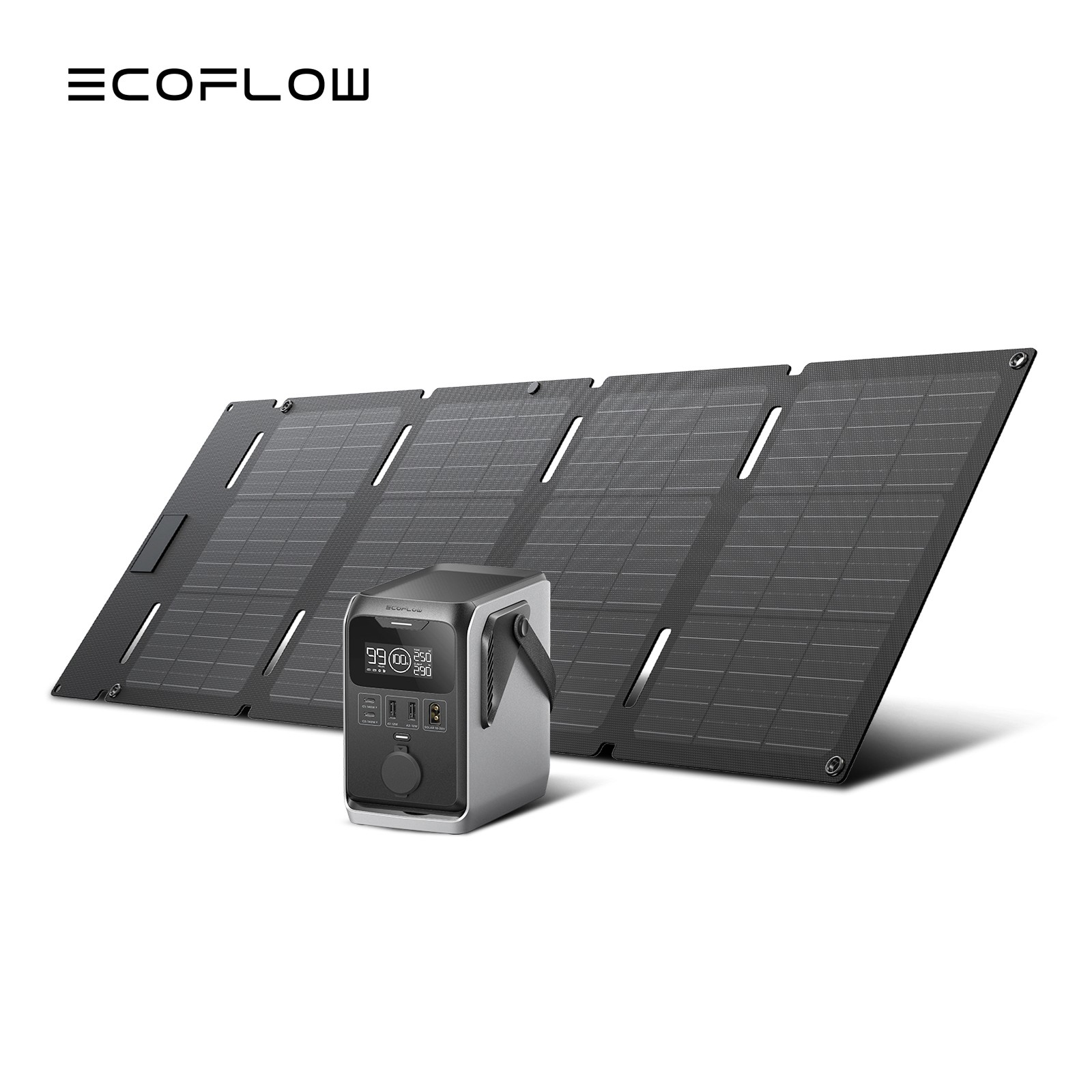 EcoFlow TRAIL 300 DC Portable Power Station 288Wh Battery with 45W Solar Panel