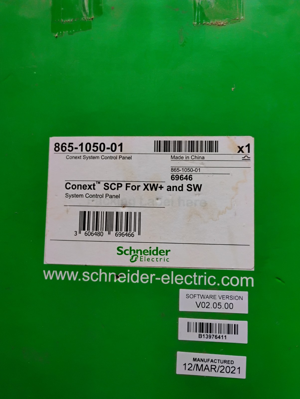 Schneider Electric Solar Display. Context.  Brand New In The Box