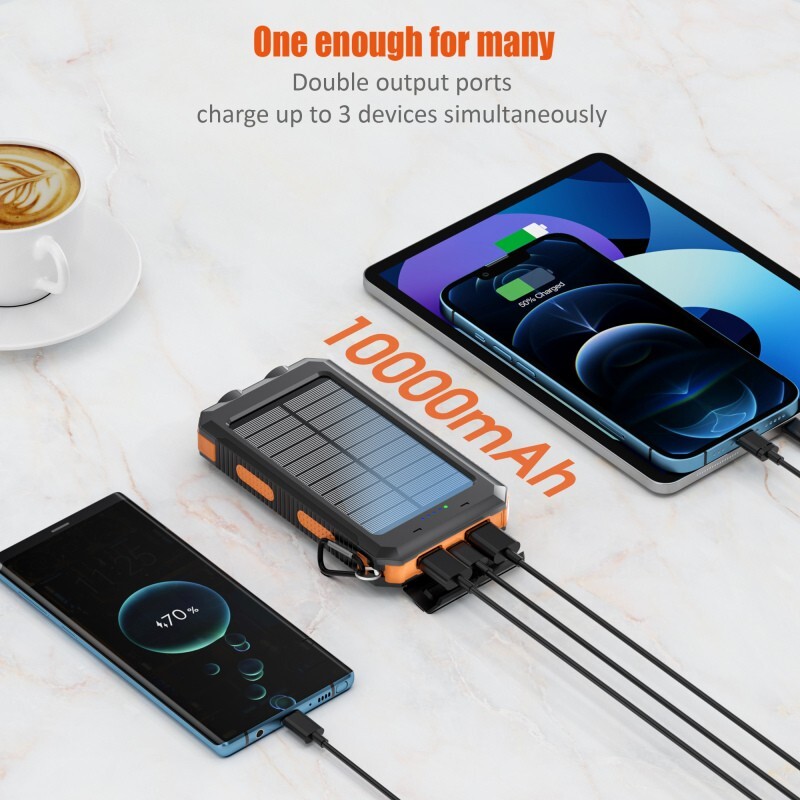 Life Light Solar Power Bank Several Days Backup
