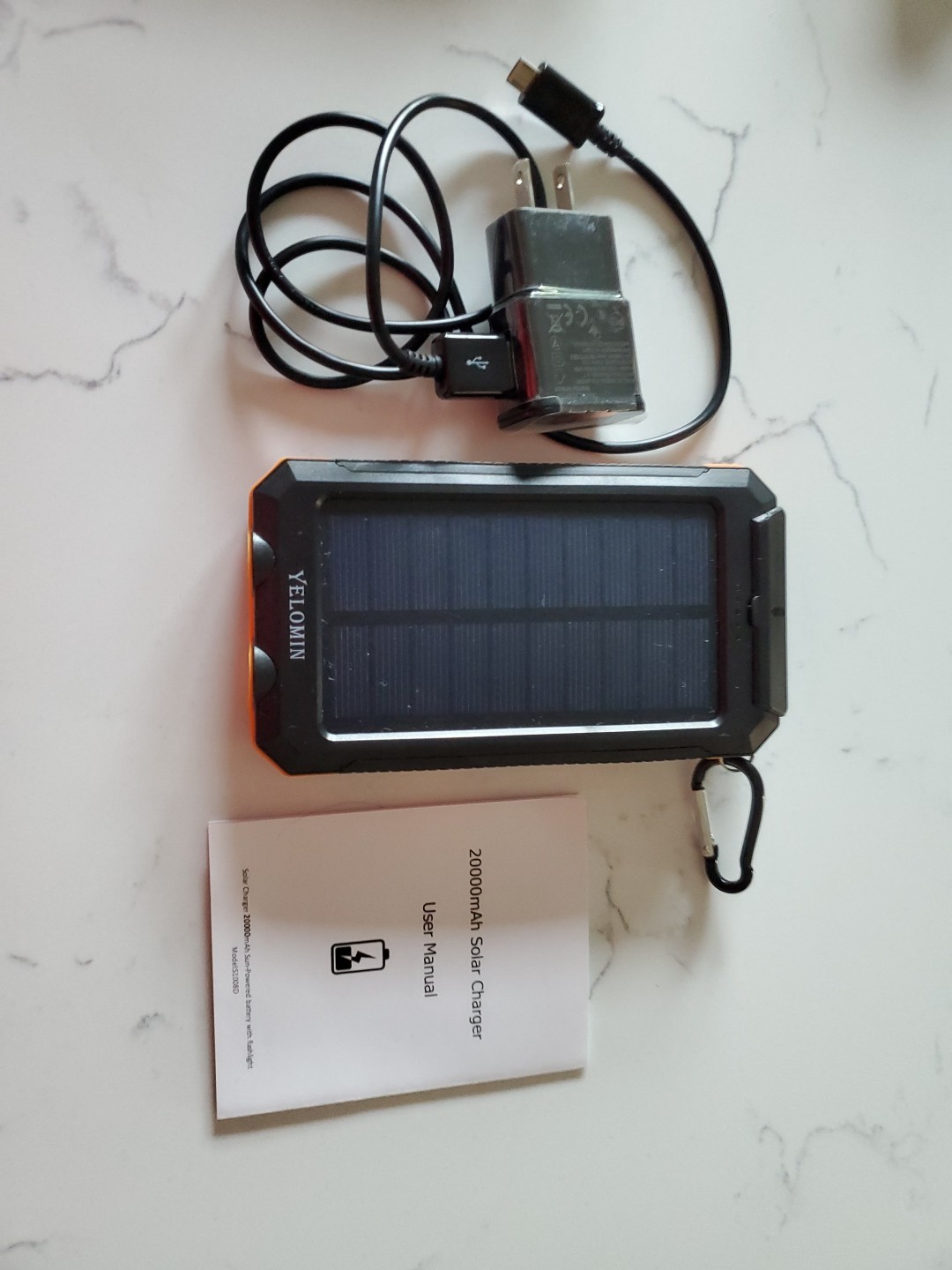20000mAh Solar Charger for iPhone, iPad, Samsung, and Laptop, Solar Power Bank