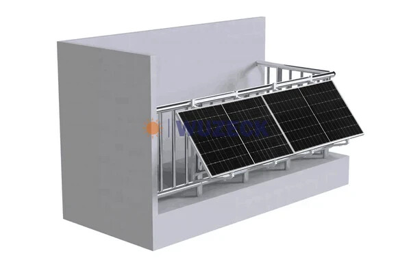 Solar Panel Mounting Bracket Hook  Balcony System (Aluminum and Stainless Steel)