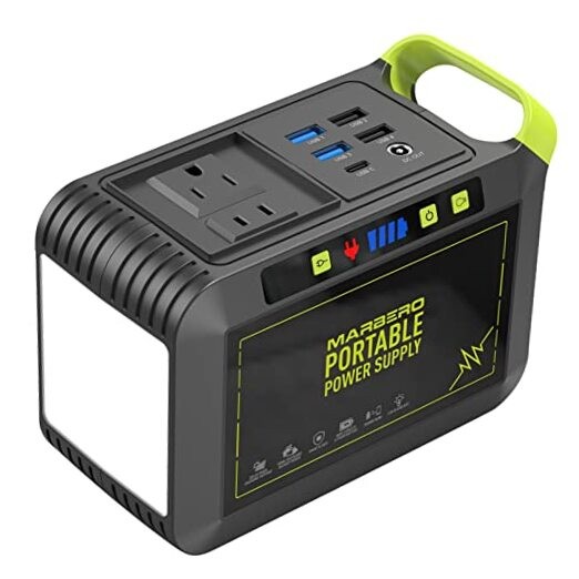 Portable Power Station 88Wh Camping Lithium Battery Solar M82 88WH 80W