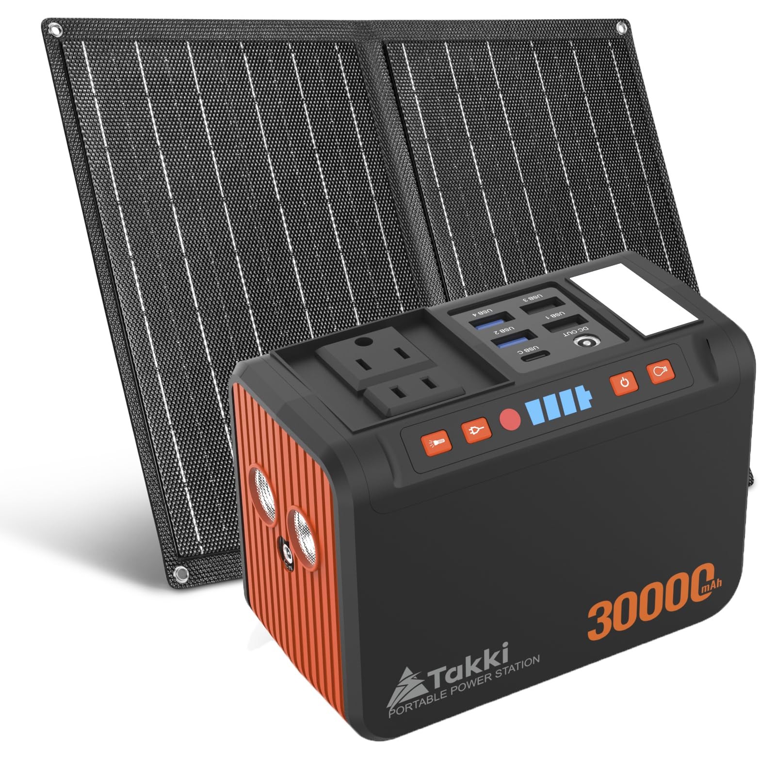Portable Power Station 24000mAh 88Wh Solar Generator Emergency