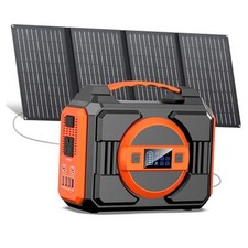 Solar Powered Generator 300W Rated, Portable Solar Generator Power Station