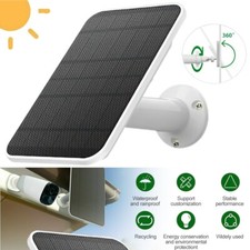 Solar Panel for Ring Spotlight Stick Up Camera Plus Security Cam Battery Charger