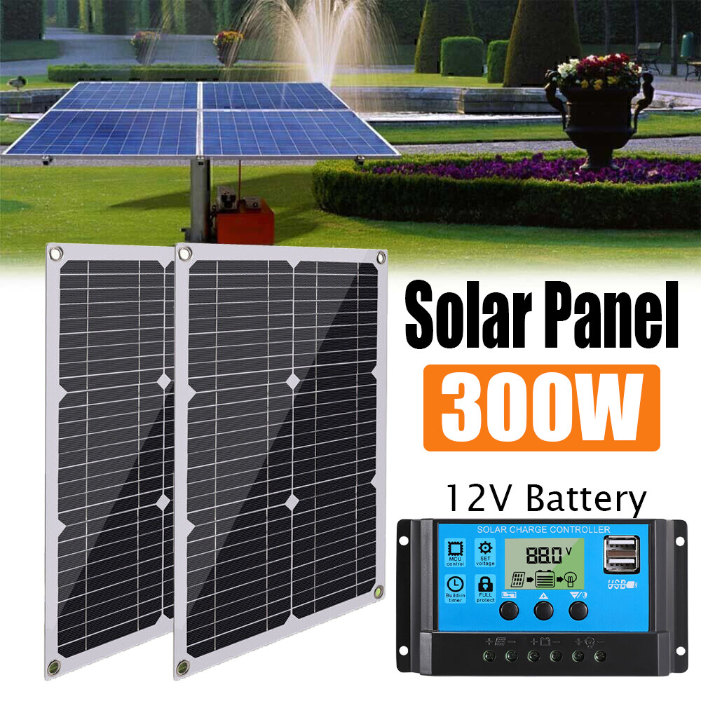 300W Semi-Flexible Solar Panel kit For Home & Other Off Grid Applications