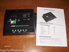 30 AMP 12/24V Solar  charge controller solar panels+ unique  lighting feature