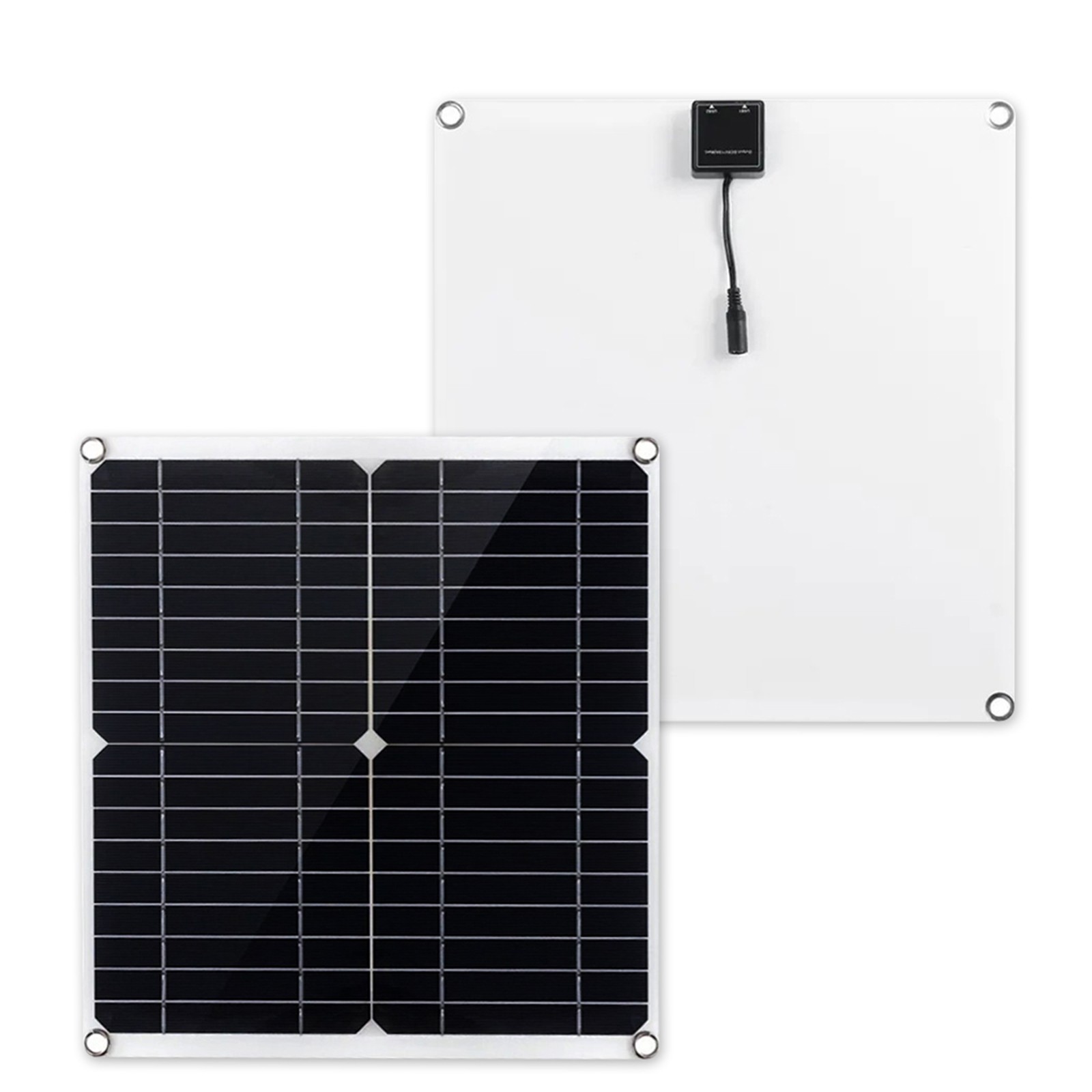 600W Dual Solar Panel Kit – 2 x 300W Portable PV Panels for RV Camping iA