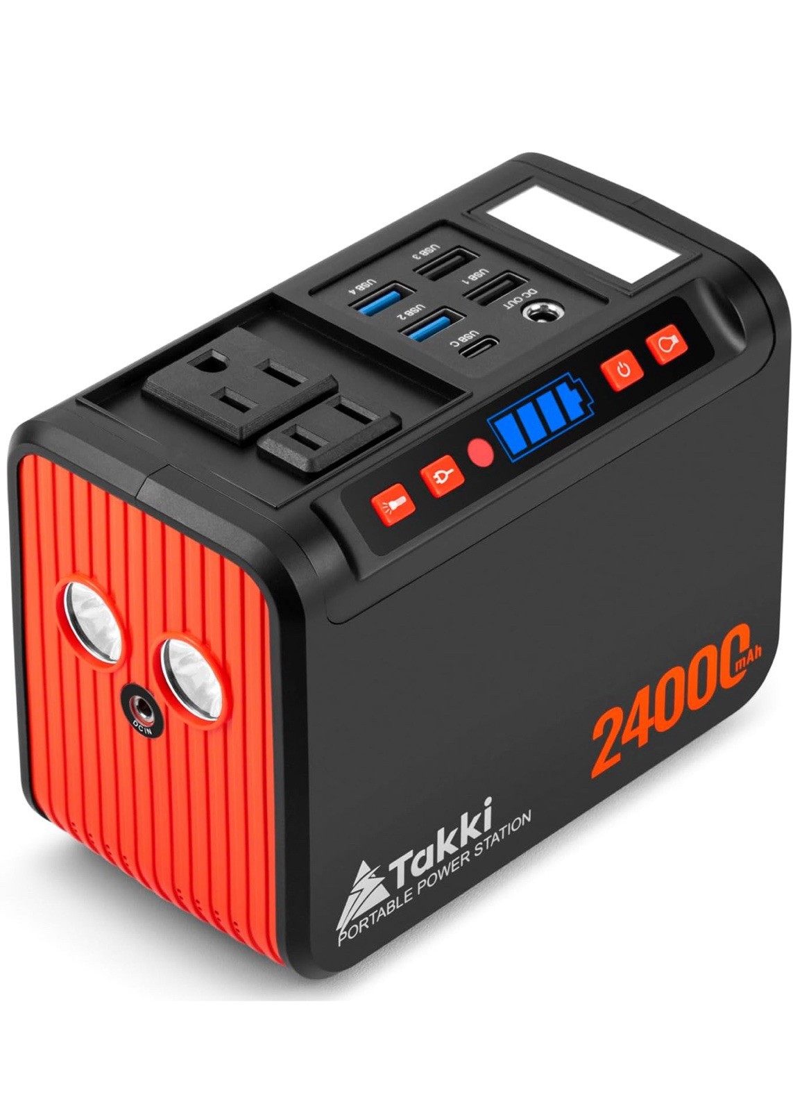 Takki 88.8Wh Portable Power Station Lithium Battery Solar Generator Power Bank