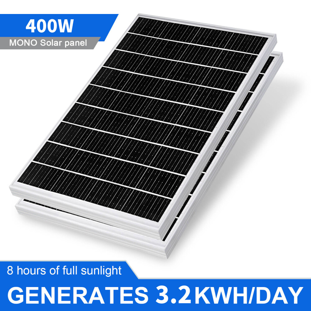 400W 12V Solar Panel Monocrystalline Solar Panel PV Panel Off-Grid Solar Caravan