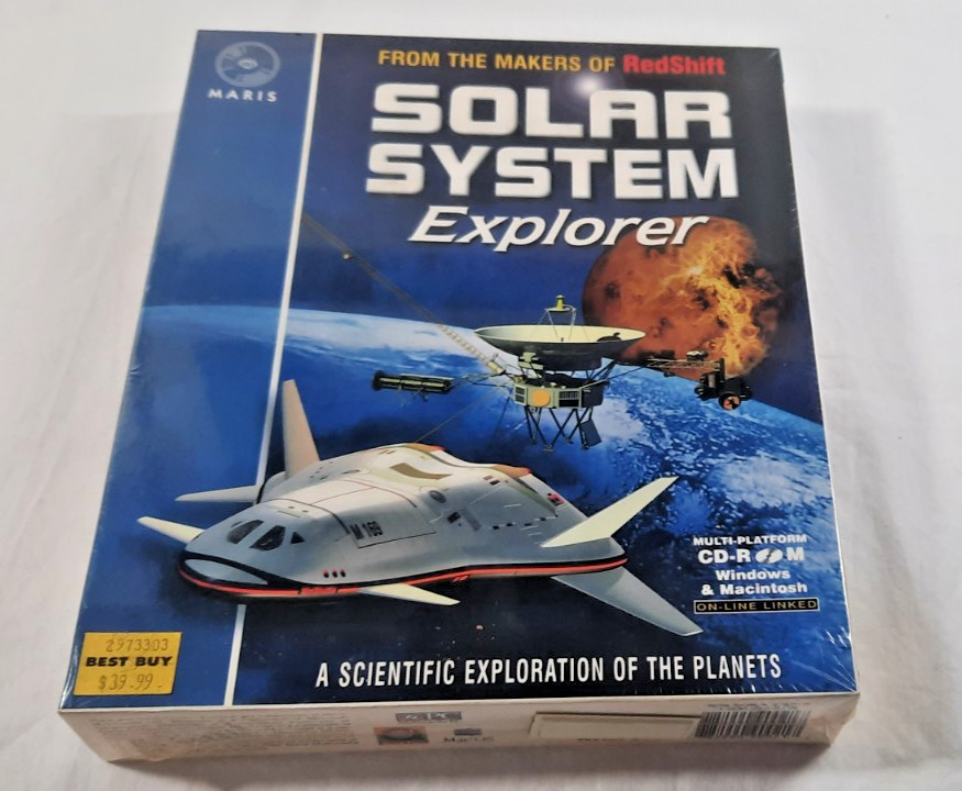 Solar System Explorer: A Scientific Exploration of the Planets CD-ROM. BRAND NEW