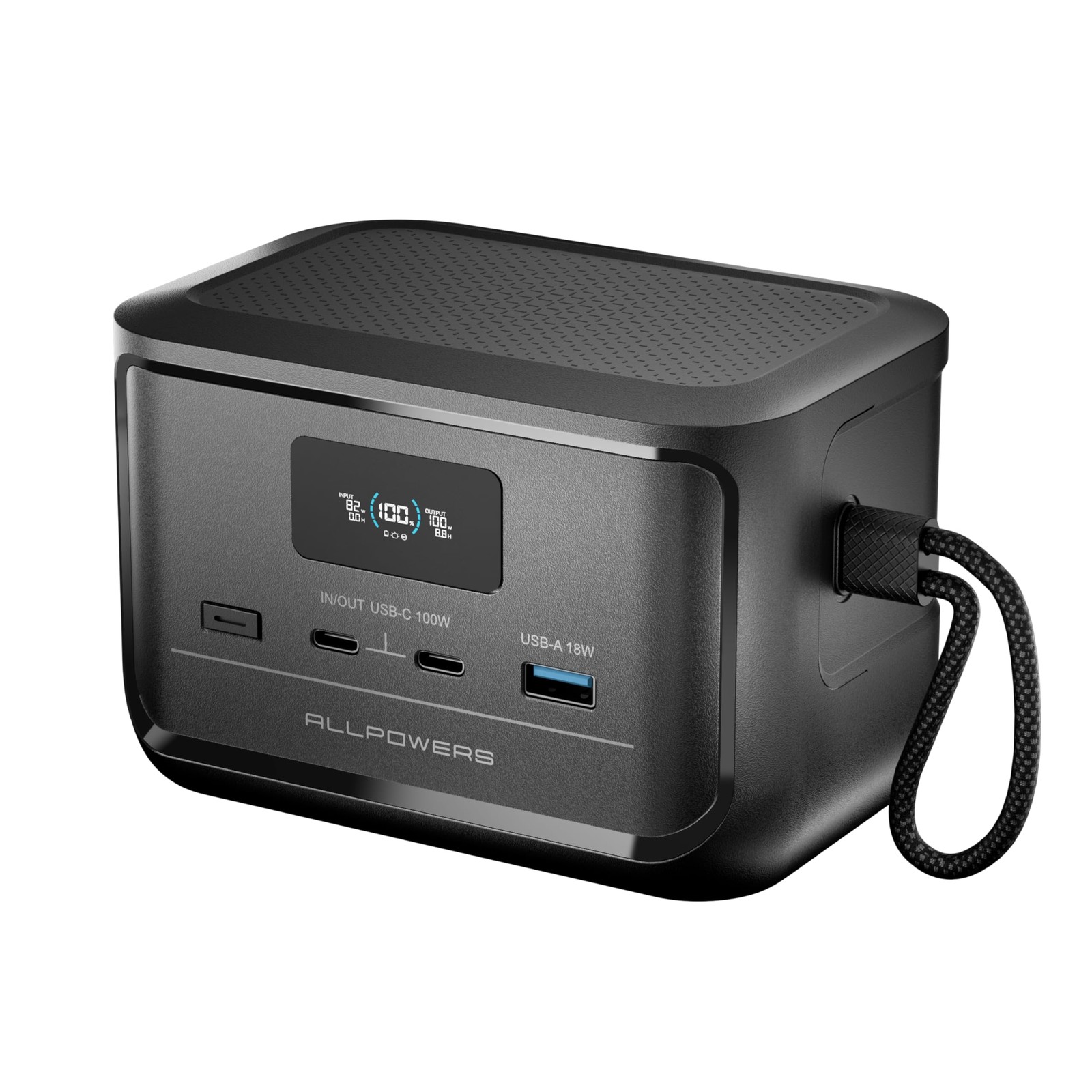ALLPOWERS SOLAX P100 Portable Power Station 99WH USB-C 100W for Outdoor Fishing