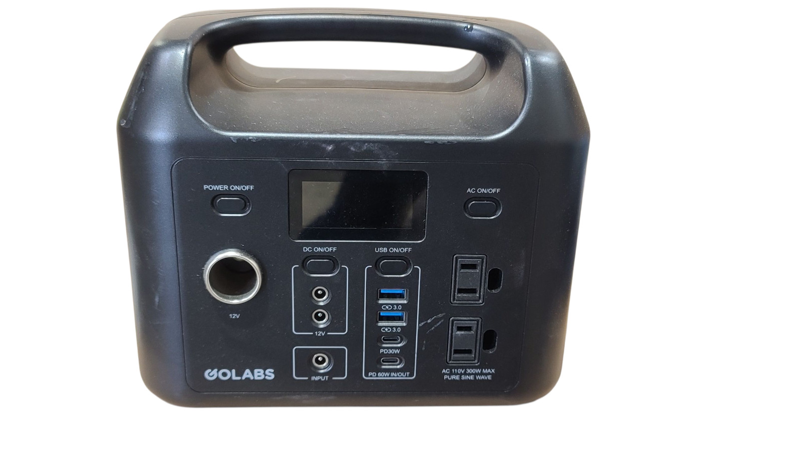 Golabs R300 Portable 296Wh BATT Power Station Unit Only (AC ADAPTER NOT INCLUDED