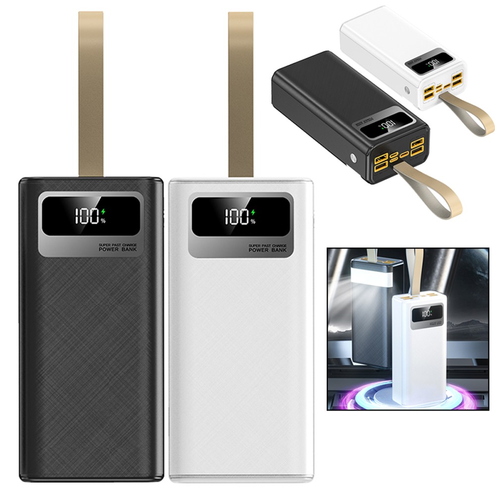 Newest 598000mAh LED Light Power Bank Portable External Battery Fast Charger US