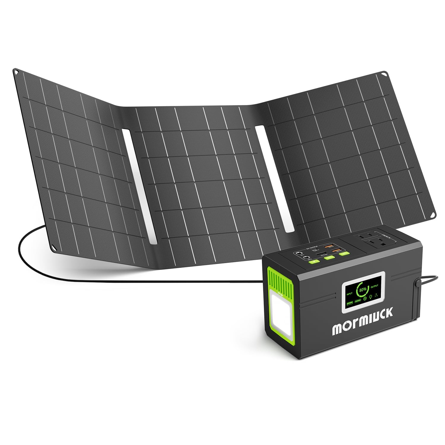 Portable Solar Generator Lithium Battery for Outdoor Power