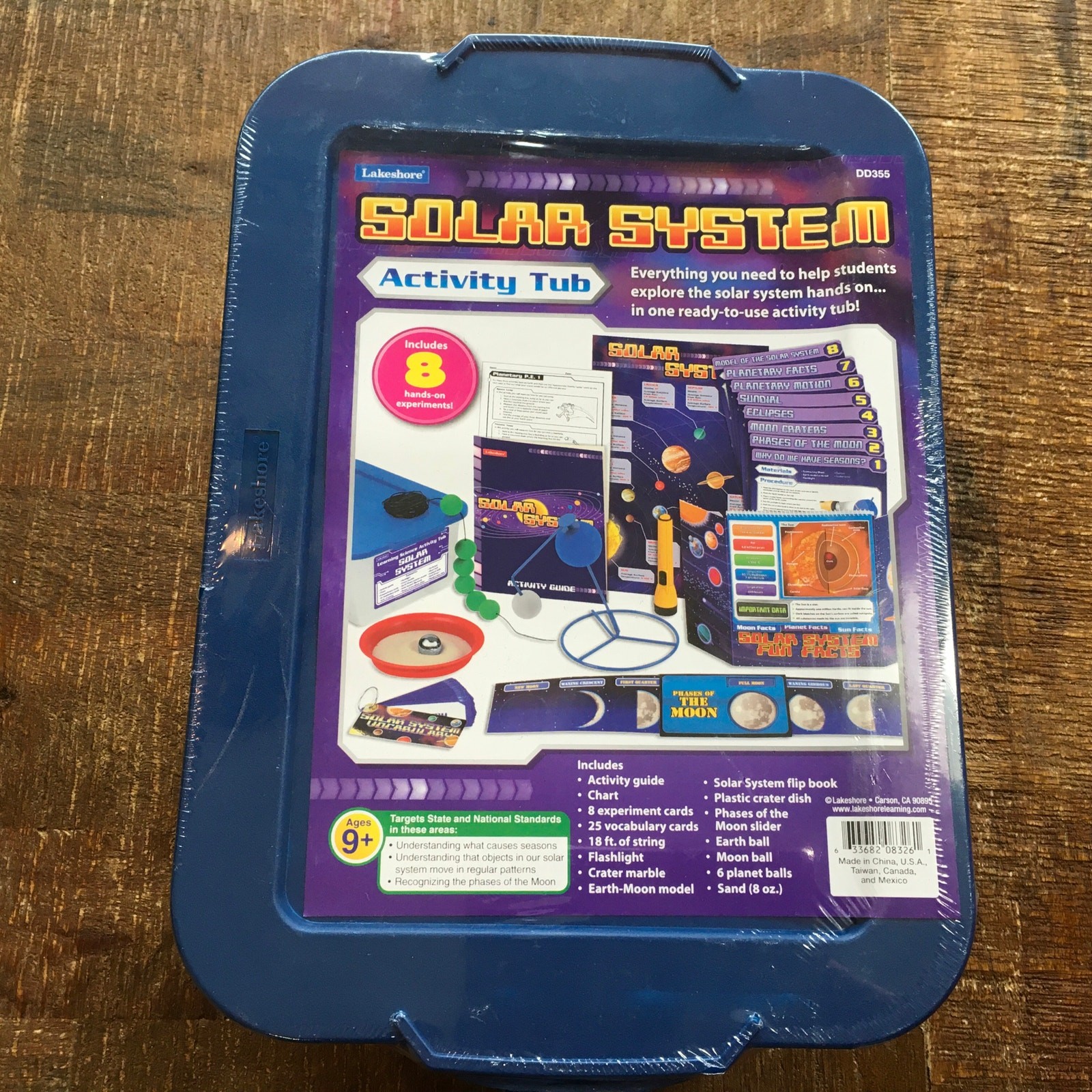 NEW Lakeshore Solar System Activity Tub Learning STEM Science Planet Kit Age 9+