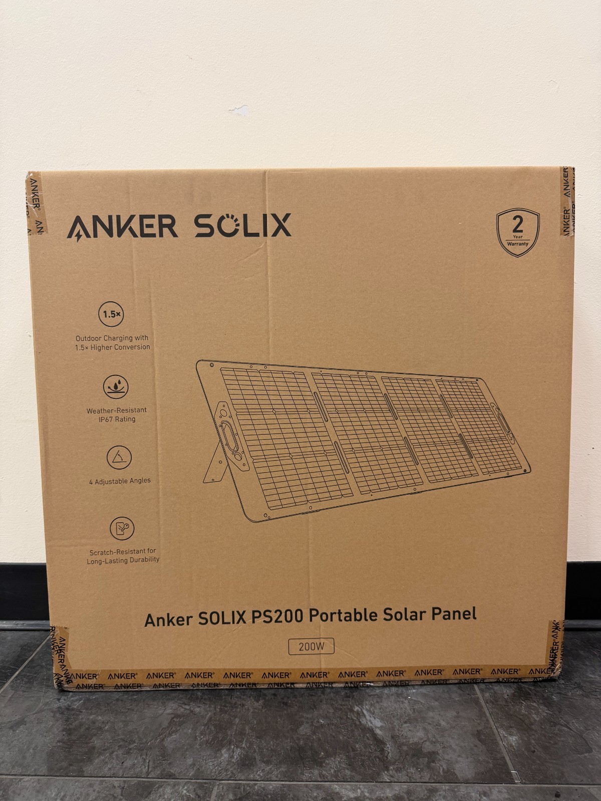 Anker SOLIX PS200 Portable Solar Panel
