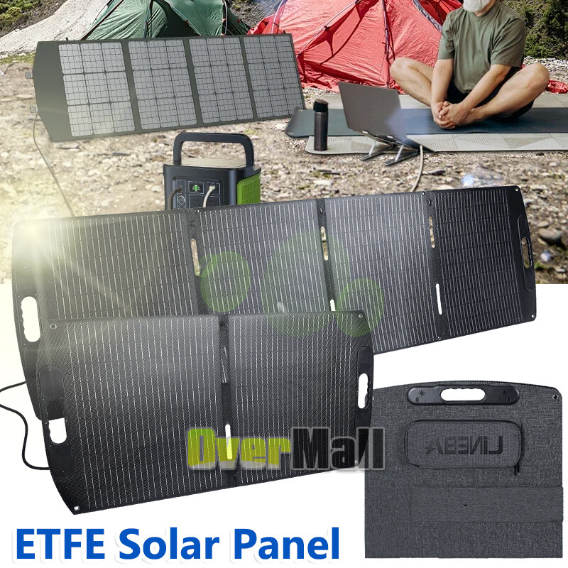 200W Solar Panel Mono 12V Battery Charge RV PV Home Off-Grid Battery Power Grid