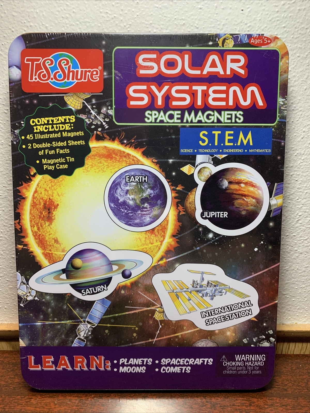 T.S. Shure Solar System Space Magnets, S.T.E.M. educational applications, 2019