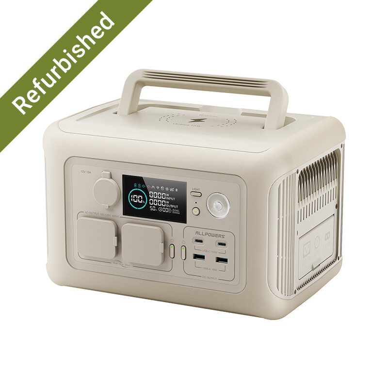 ALLPOWERS R600 299wh/600W Portable Power Station Solar Generator Refurbished