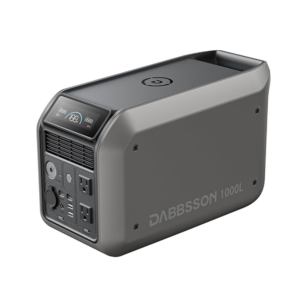 1008Wh 1200W Portable Power Station 15ms EPS Solar Generator for RV Camping/Tirp