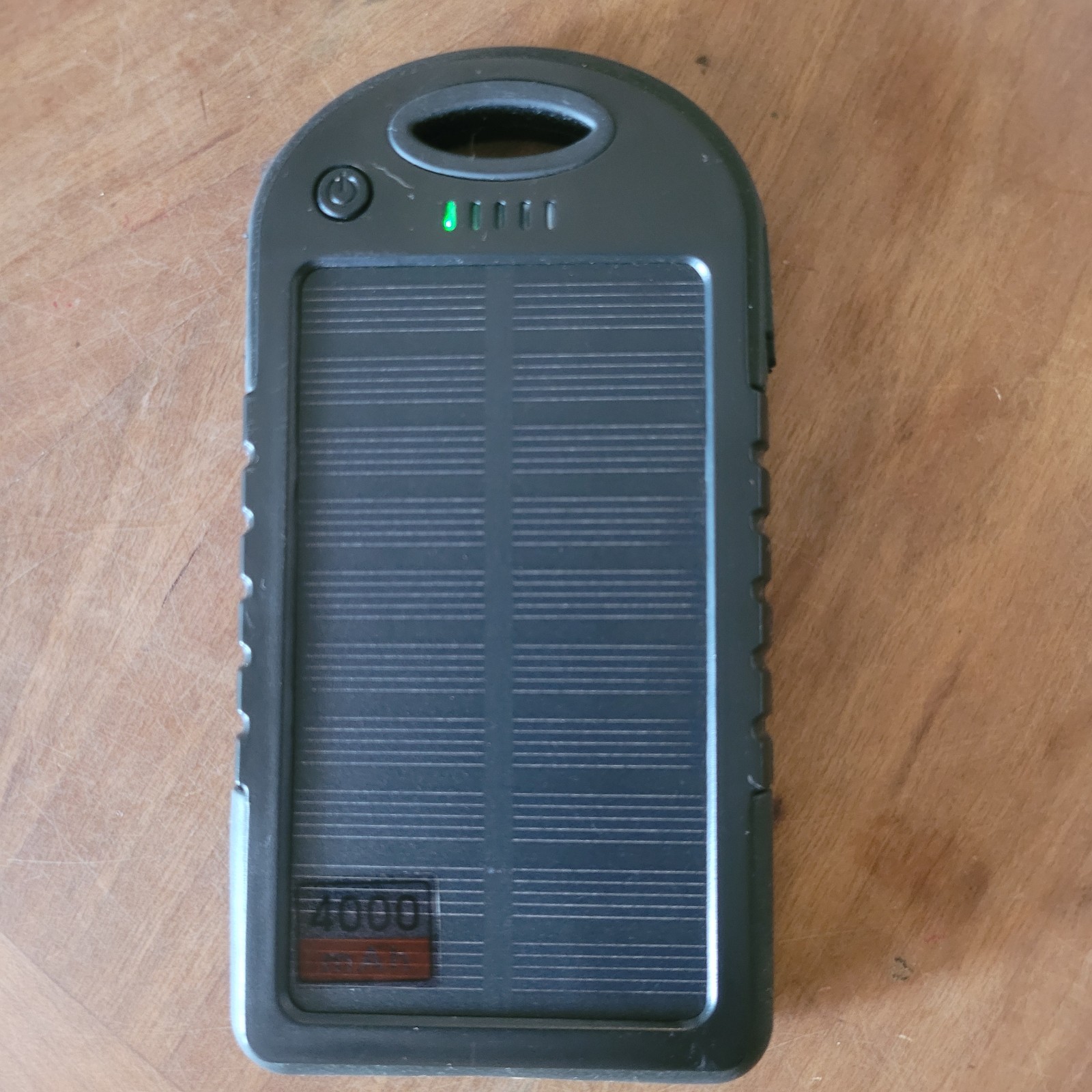 USB Portable Charger Solar Power Bank W/cord for Cell Phone and Other Equipment