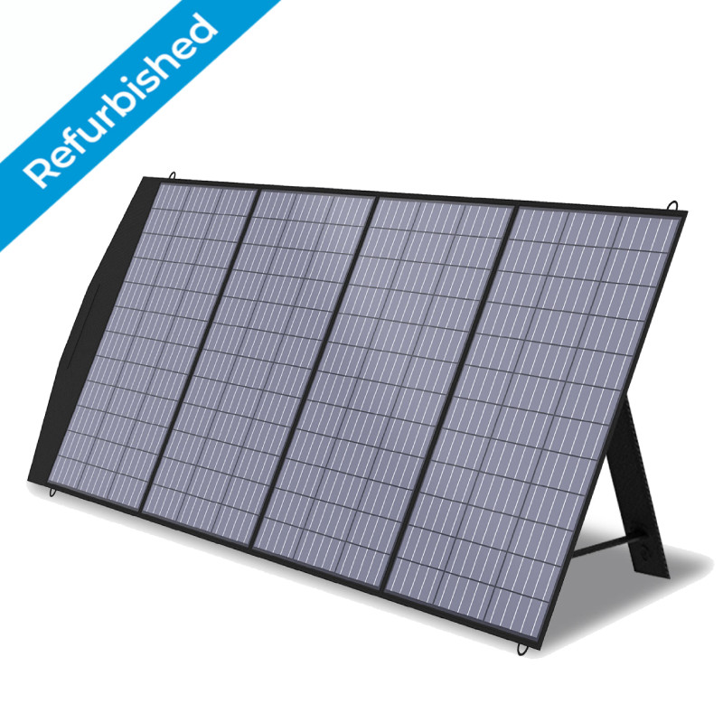 ALLPOWERS 200W Portable Solar Panel Kit For Solar Generator Camping Refurbished