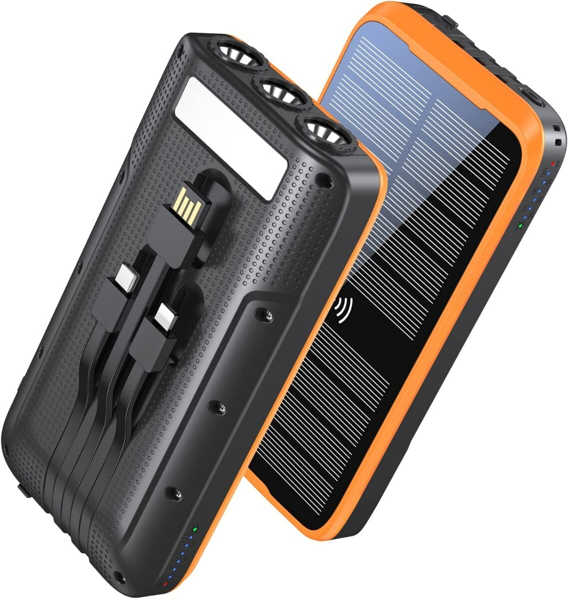 Superallure K6Pro Solar-Charger-Power-Bank 43800mAh (IL/RT6-17380-K6PRO-NOB)