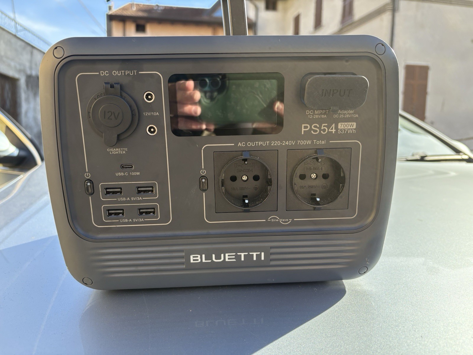 BLUETTI PS54 700W 537Wh Portable Power Station Solar Generator Camping Fishing