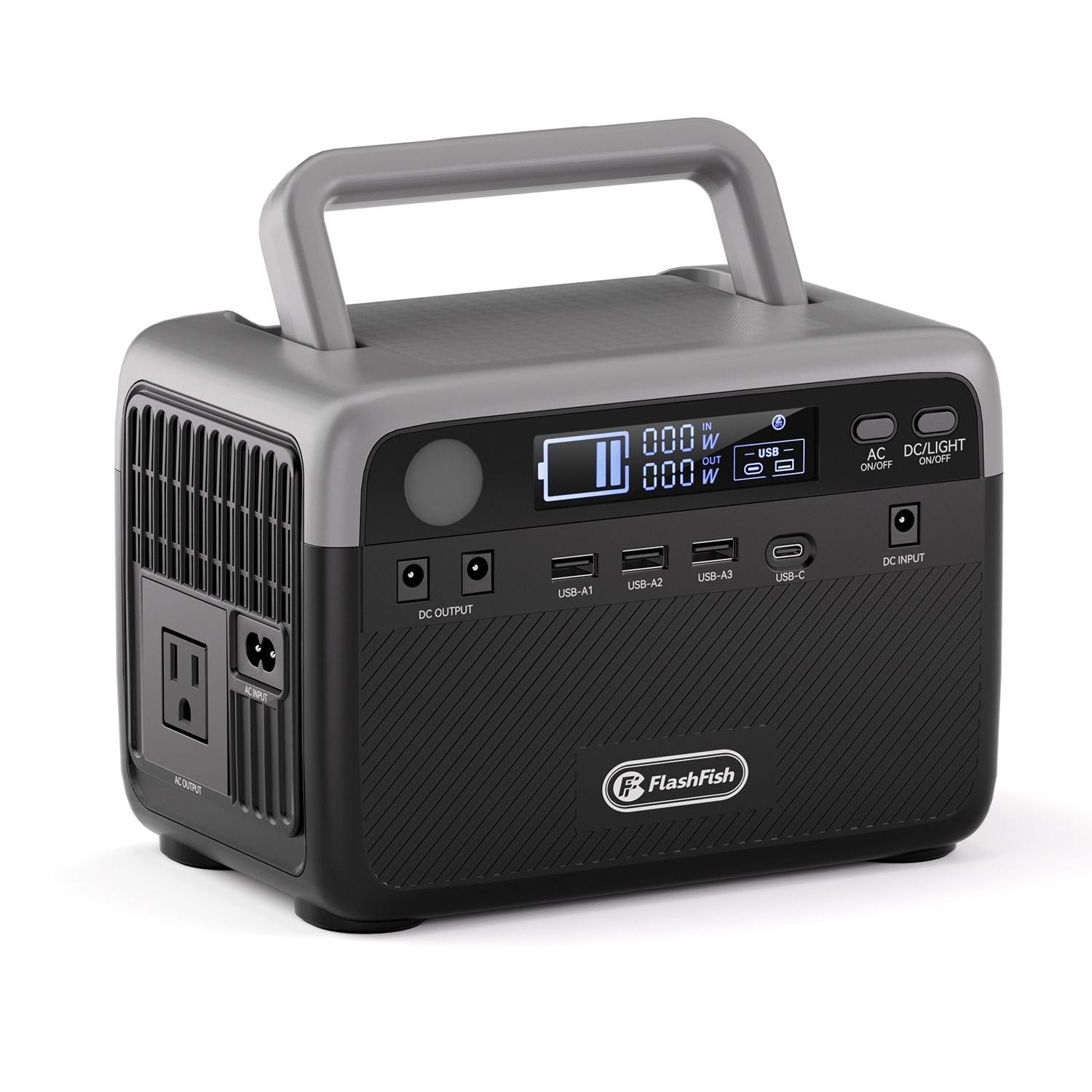 Portable Power Station 300W 230Wh LiFePO4 Battery Solar Generator for Camping RV