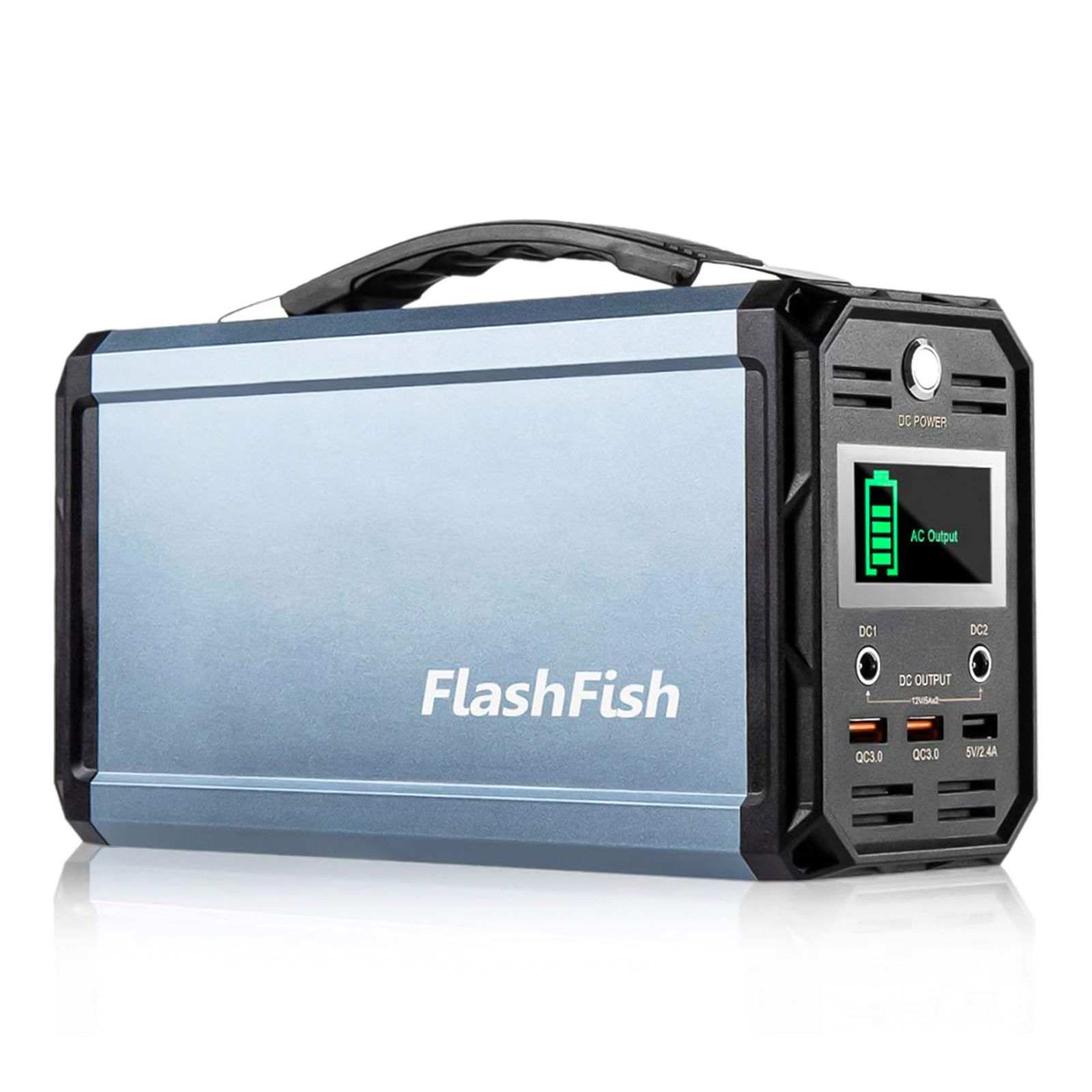 Flashfish G300 Portable 60000mAh Solar Generator CPAP Battery Power Station E7E2