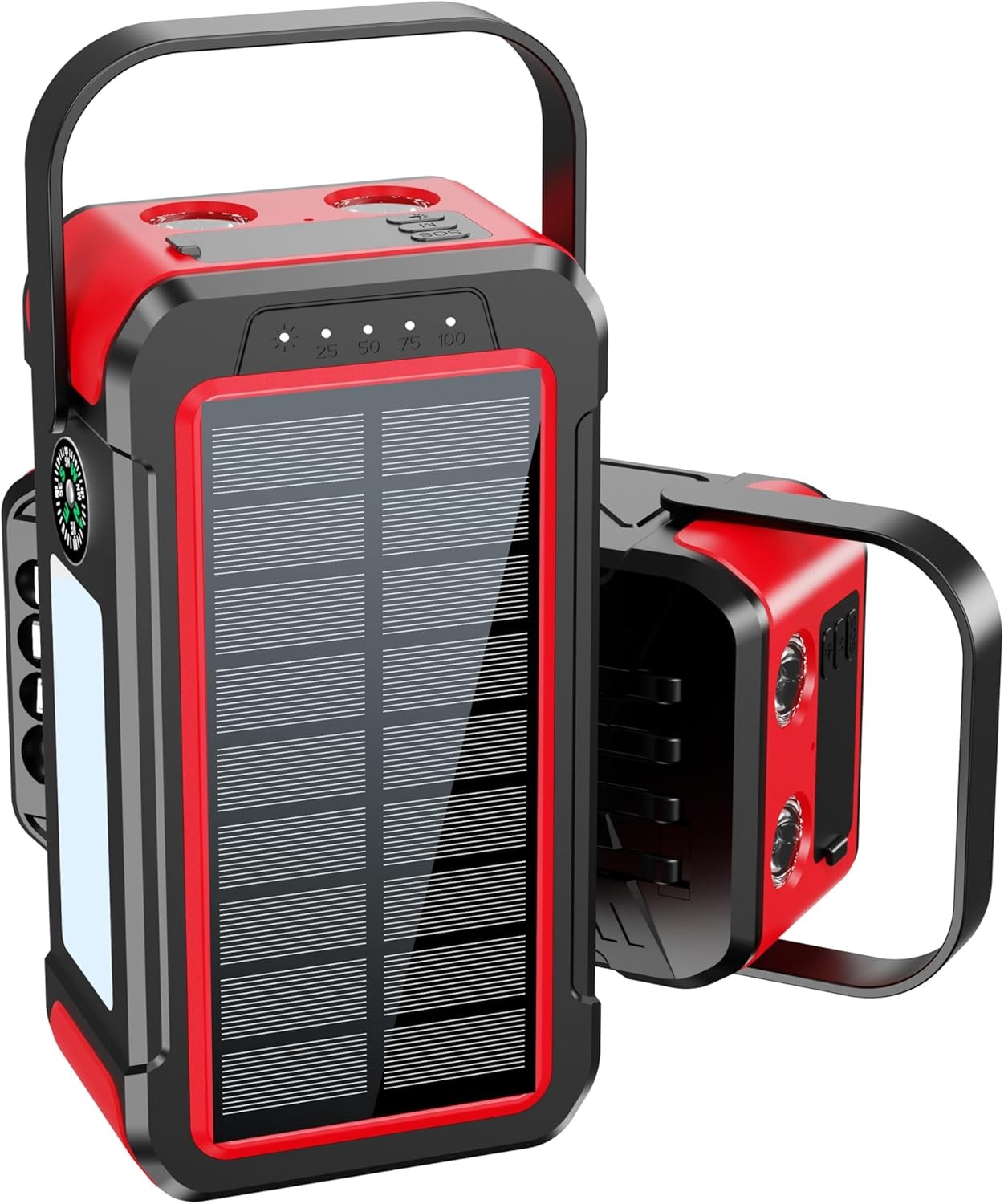 Ultra High Capacity Solar Power Bank 80000mAh, PD18W Solar Charger Power Bank wi