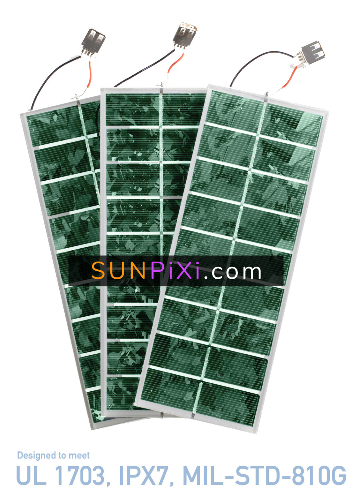 Mini Colored DIY 5v Solar Panel USB Cellphone 224 x 84mm 8.8×3.5 in.