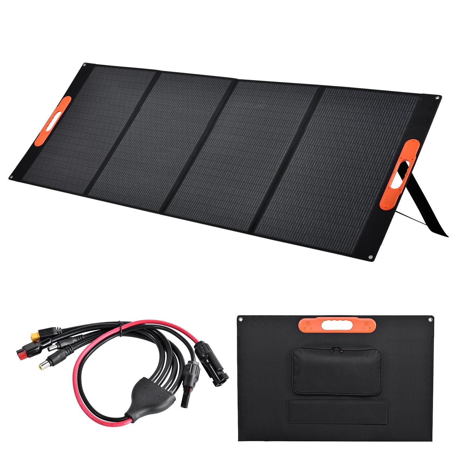 200W 400W Portable Foldable Solar Panel Kit For Solar Generator For Camping