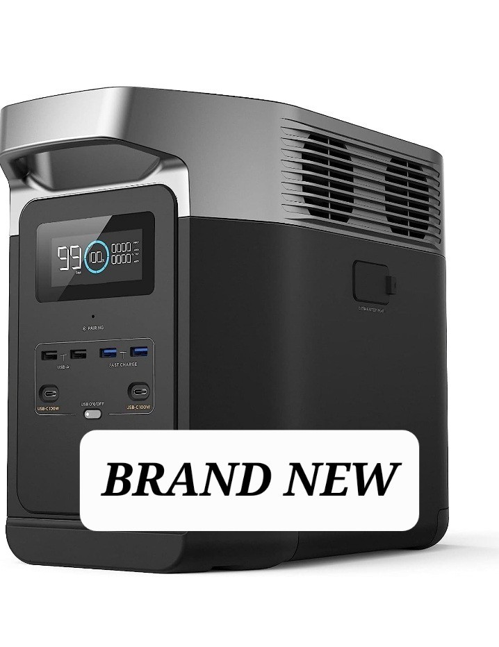 EF ECOFLOW Delta 2 1800 watts Solar Power 1000 kWh (WE SHIP TO GUAM & PR ALSO)))