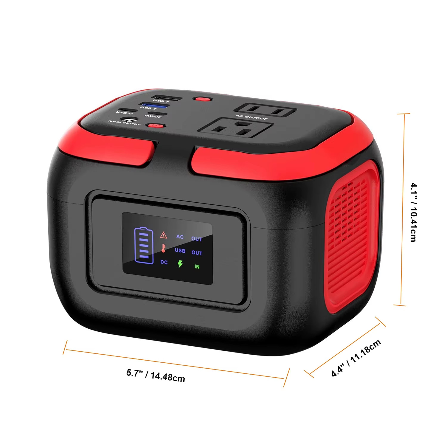 Portable Power Station,110V AC Outlets Solar Generator Storage Energy Power Ban