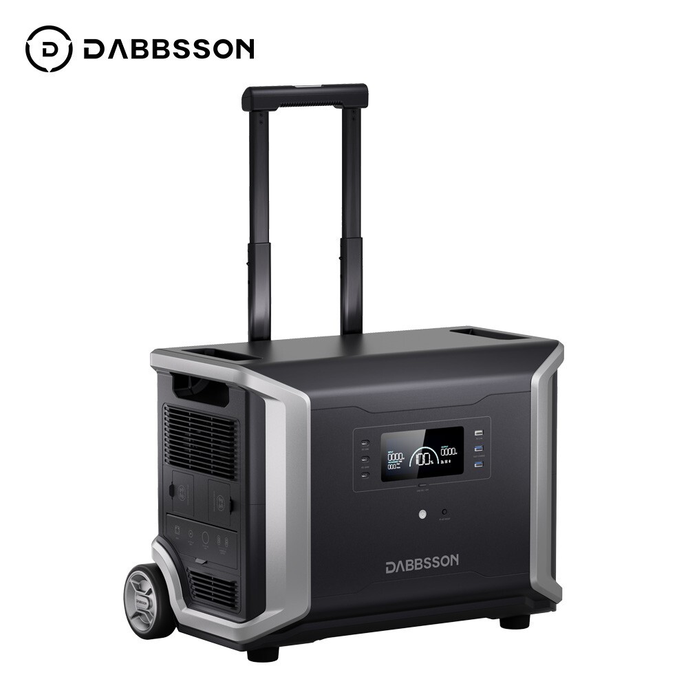 Dabbsson DBS3500 Portable Power Station 3430Wh Solar Generator for Home Use RV