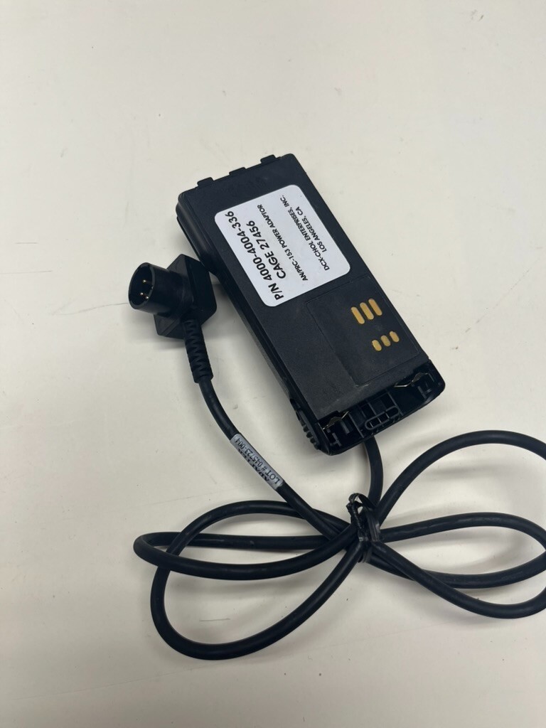 Iris Spaces 2 Solar System AN/PRC-153 Charger Adapter 78535-10202