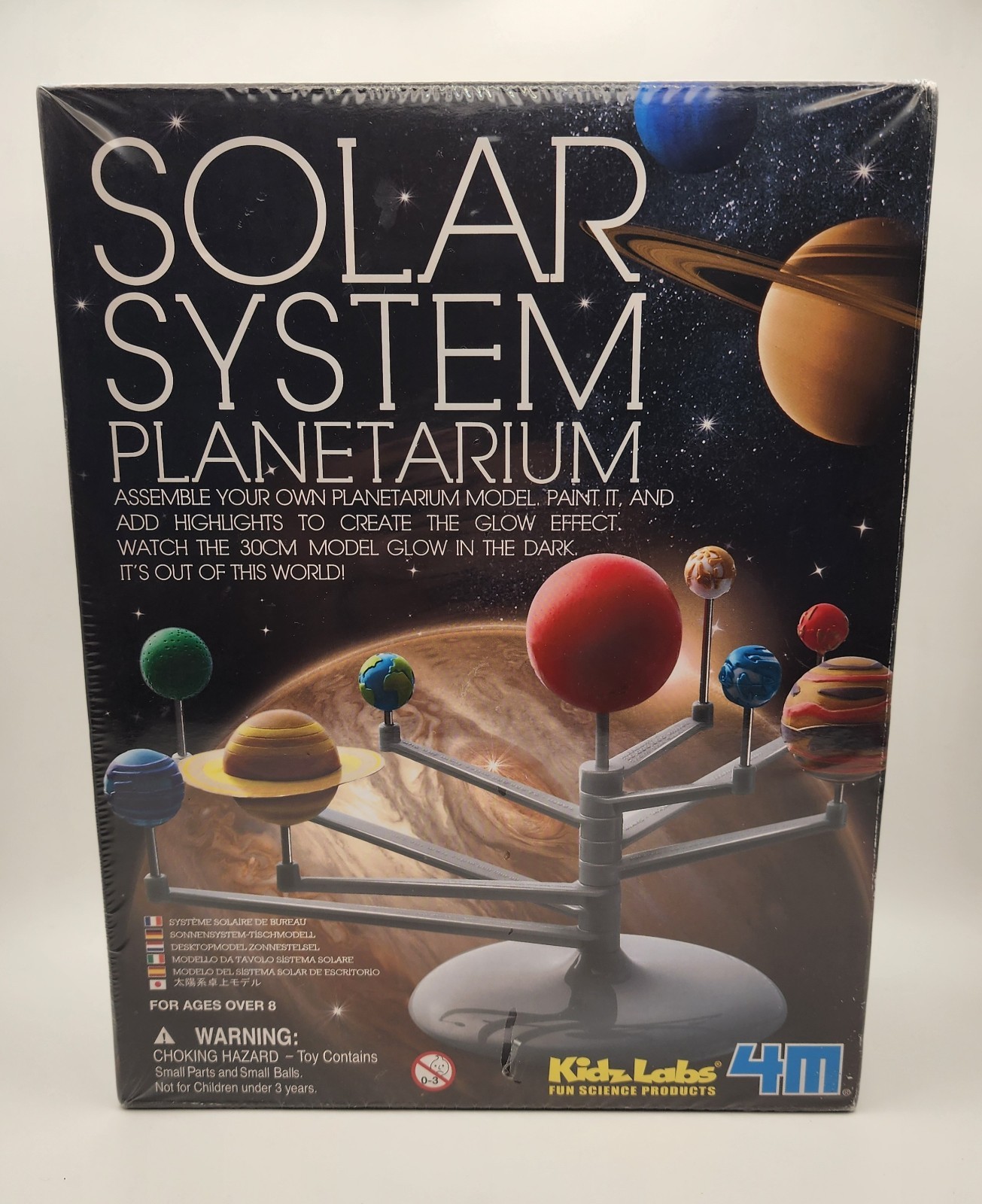 Solar System Planetarium Model Kit Kidz Labs 4M Brand New Sealed