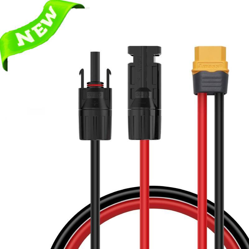ALLPOWERS  Solar Cable to XT60 Solar Panel to Power Station Charging Cable 1.5m
