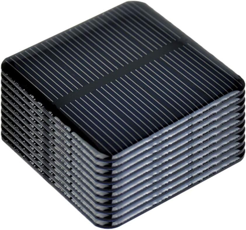 SUNYIMA 10pcs Mini Monocrystalline Solar Cells System Kit 50mm X…