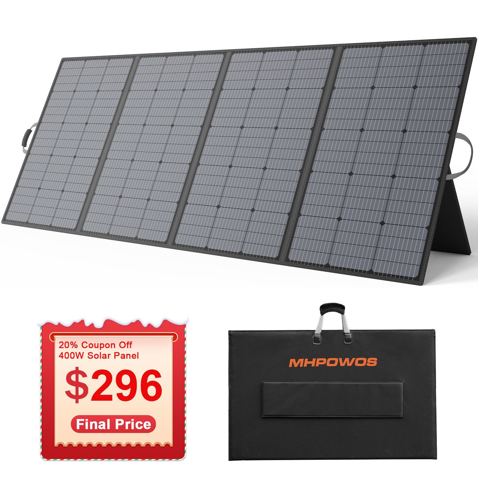 Portable Solar Panel 60W 110W 220W 400W for Ecoflow Jackery Anker Power Station