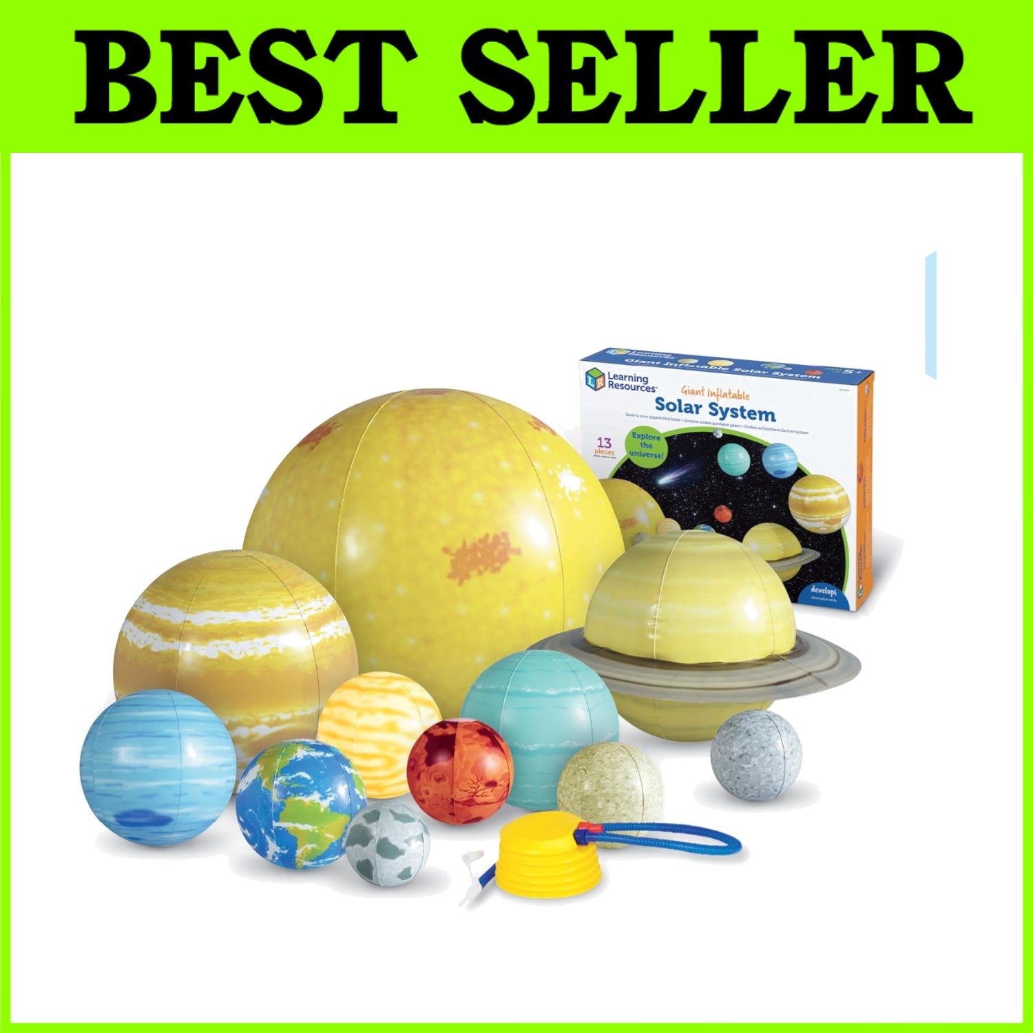 Giant Inflatable Planets Set – Astronomy Learning Kit