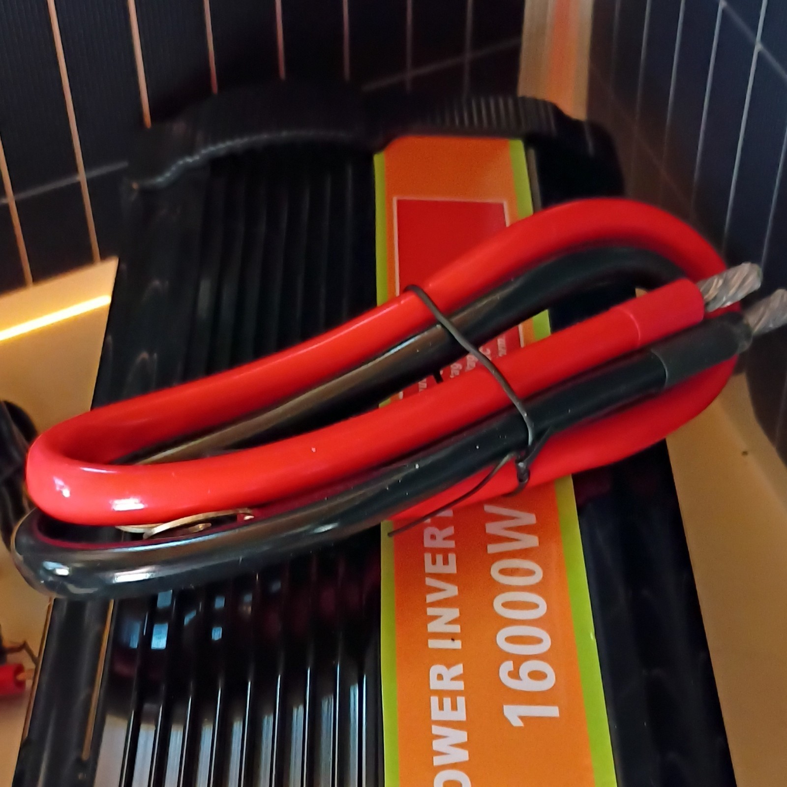 ALLPOWERS Monocrystalline Solar Panel Kit 16000W Inverter Charge Controller USB