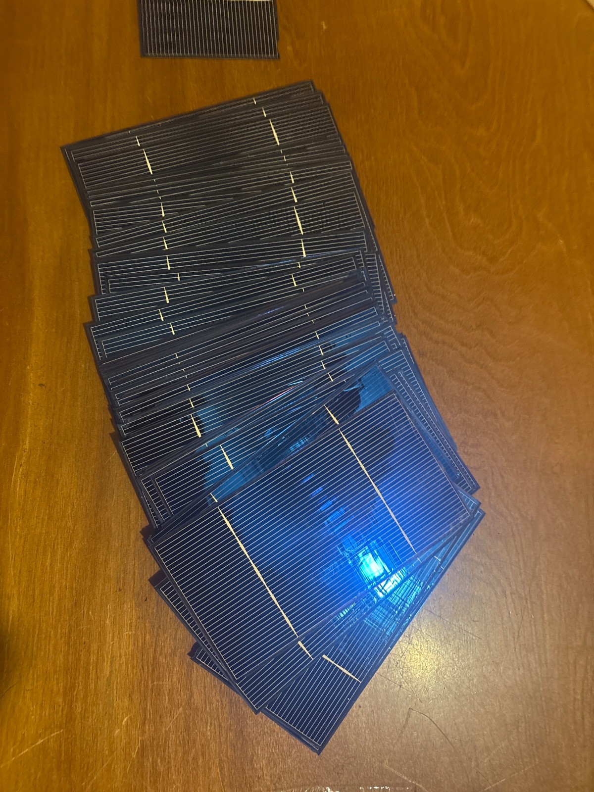 3×6  solar cells lot of 60