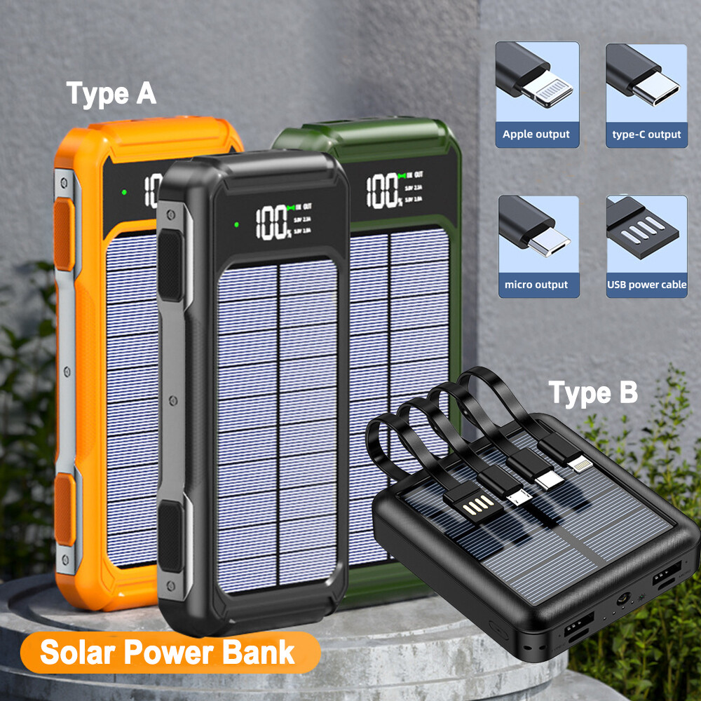 Portatil 50000mAh Cargador LED USB Universal Para Celulares Bateria De Celular