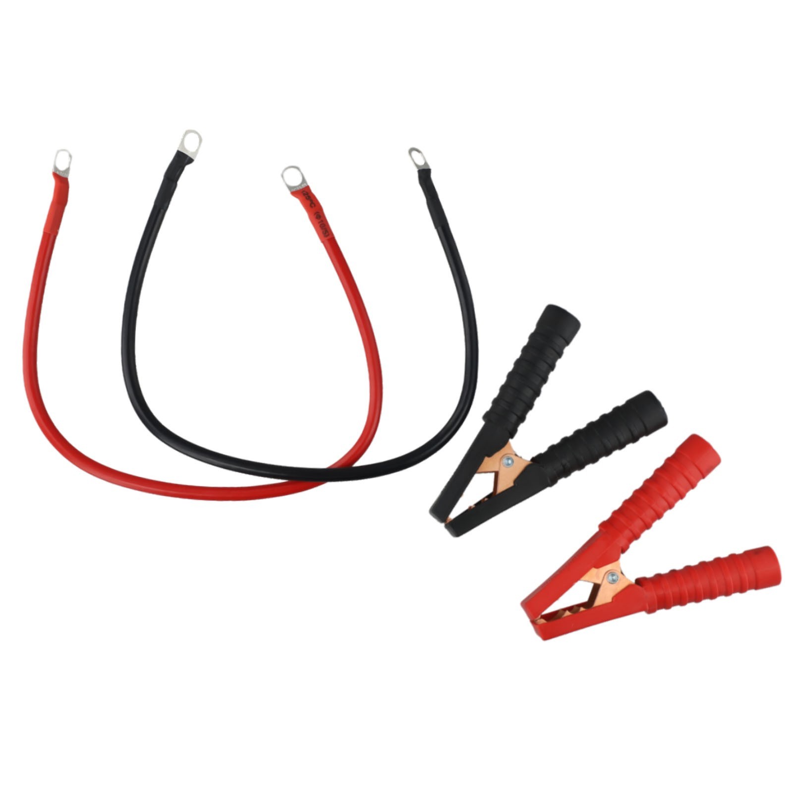 Battery Cables with Cable Clips Perfect for Car and Solar Batteries
