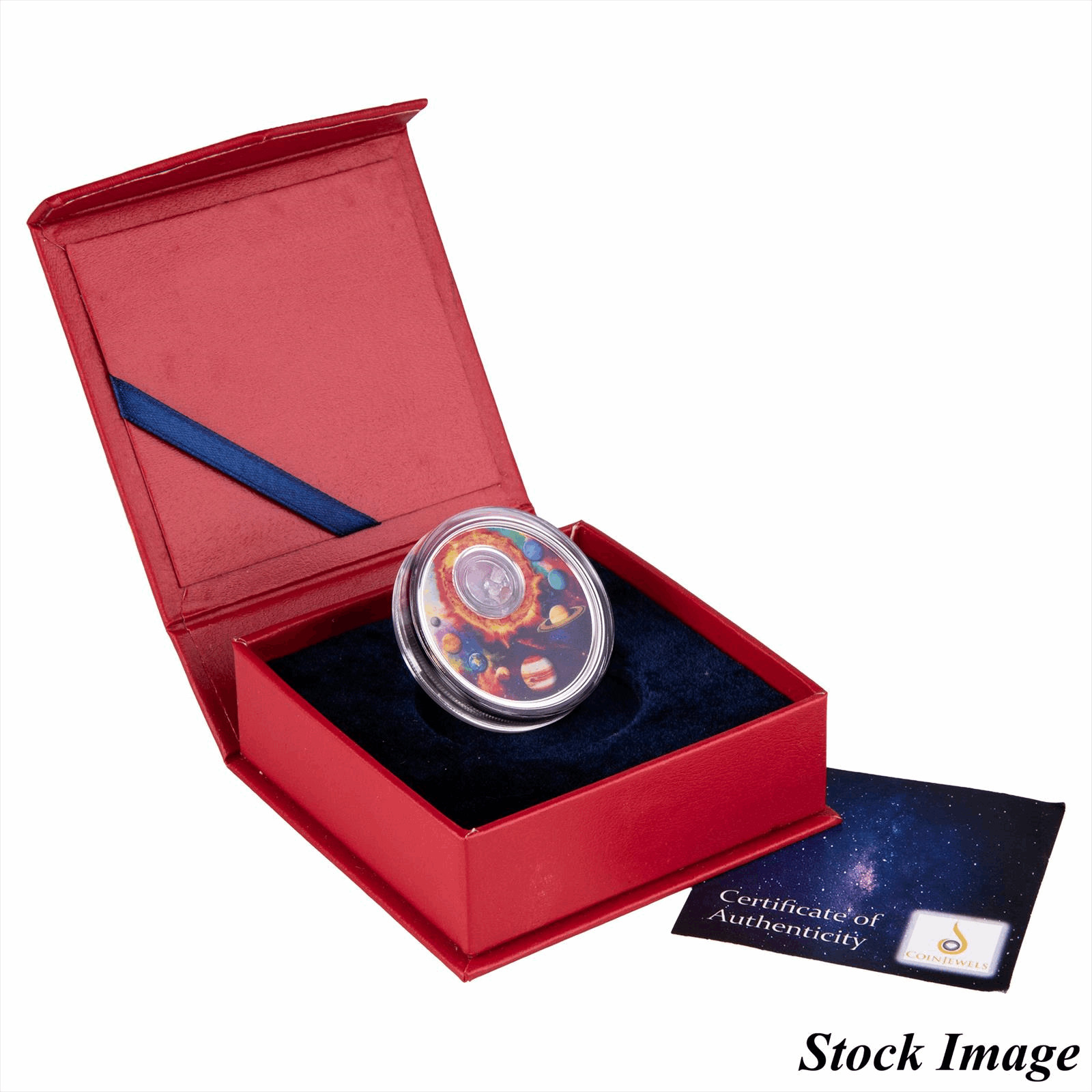 2016 1 Troy Oz Niue NZ$5 Solar System .999 Fine Silver Coin Jewels Tektite w/COA