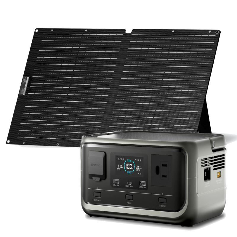 ALLPOWERS P300 300W 256Wh Portable Generator Power Station Solar Panel Optional