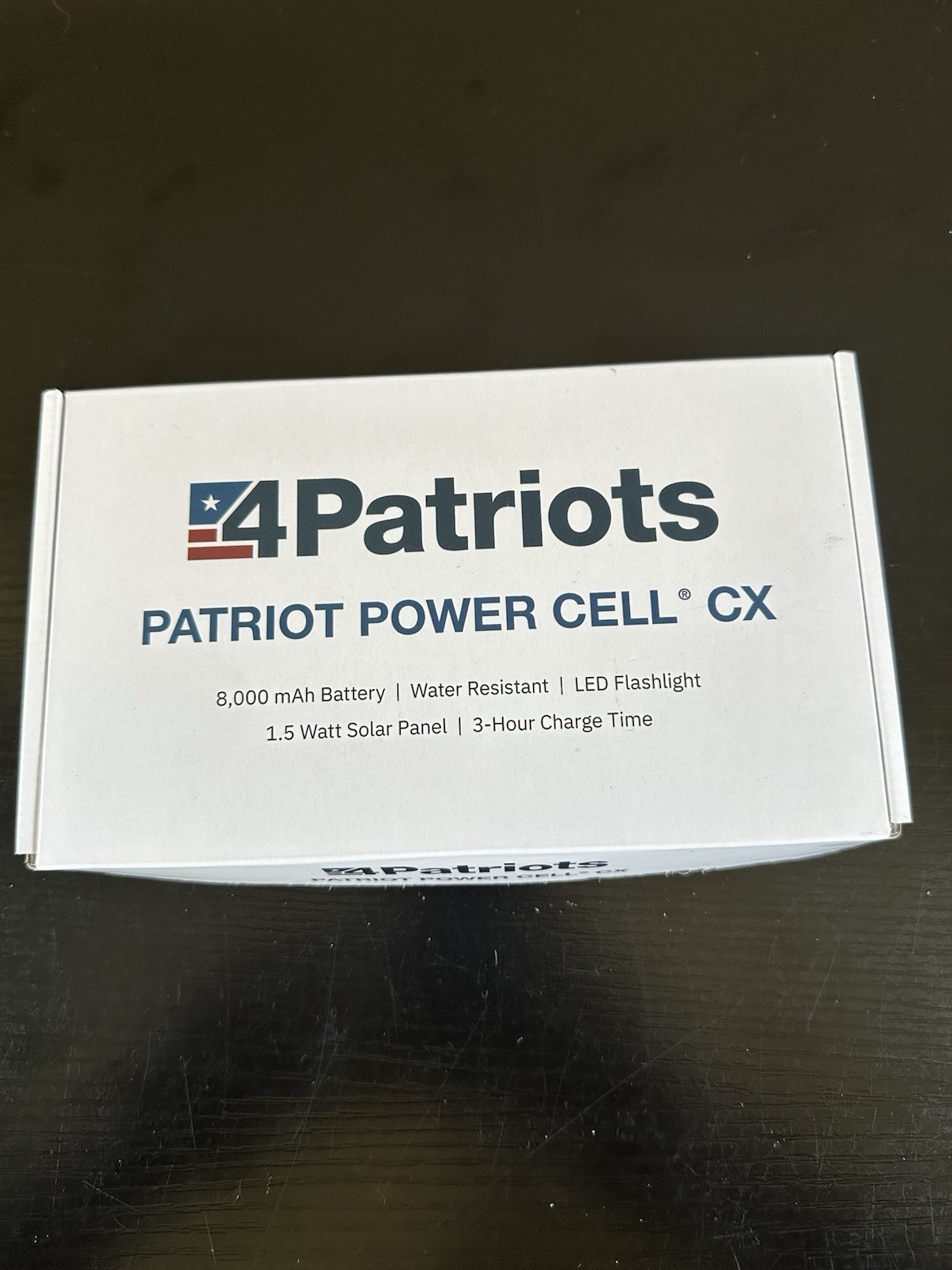 4Patriots Patriot Power Cell CX: Rechargeable External Battery with 3 USB Ports